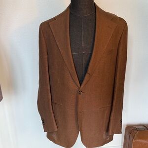 Suitsupply Tobacco linen suit